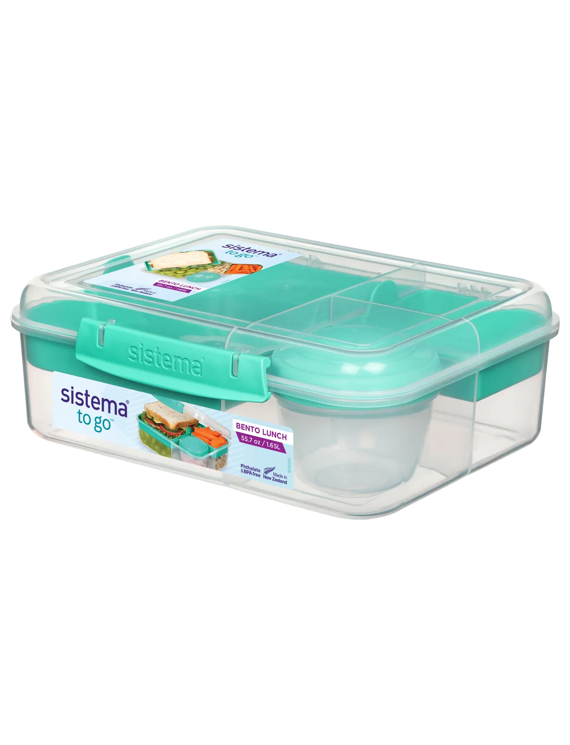 Sistema Bento Box To go with yogurt pot 1.76L