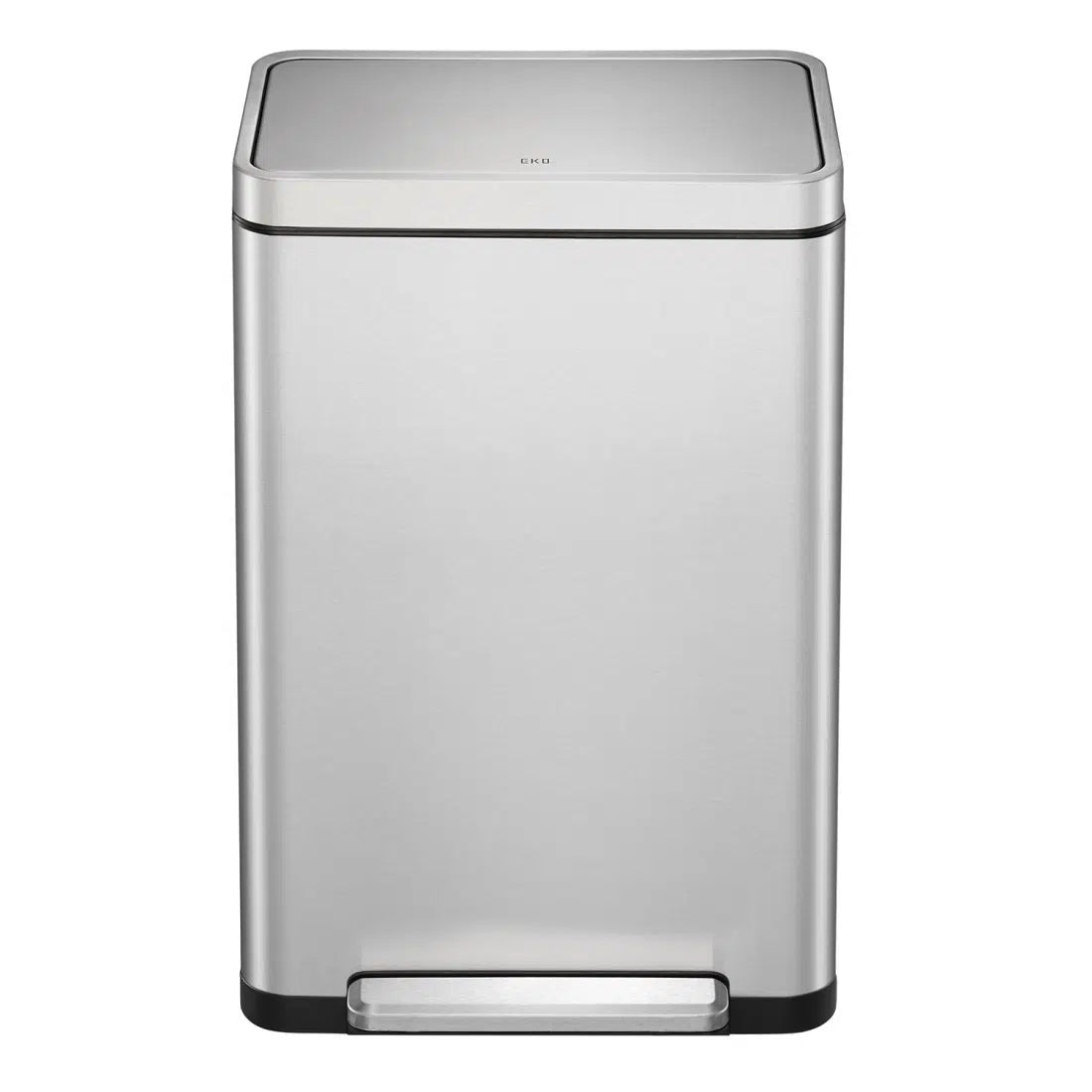 Eko oli-cube pedal bin S/S matt 45L