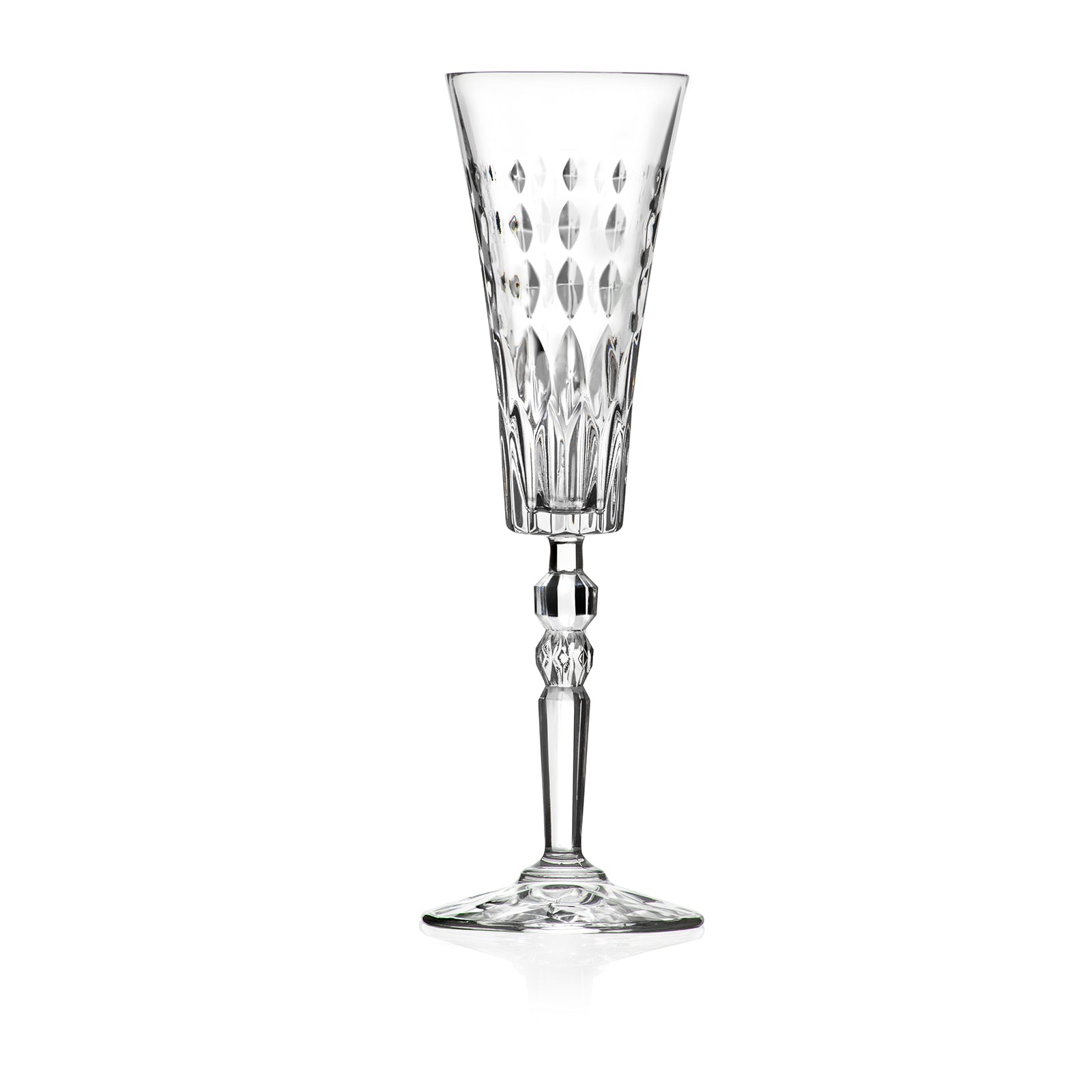 RCR brillante flute goblet 19cl - set of 6