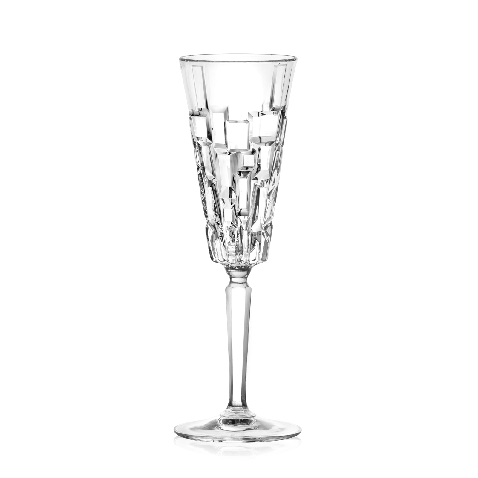 RCR brillante flute goblet 19cl - set of 6