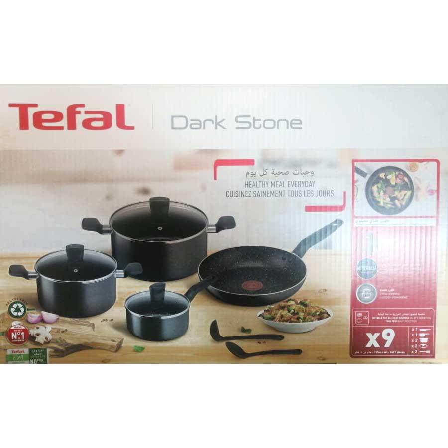 Tefal Super Cook Non-Stick 6 Piece Cookware Set 1EA