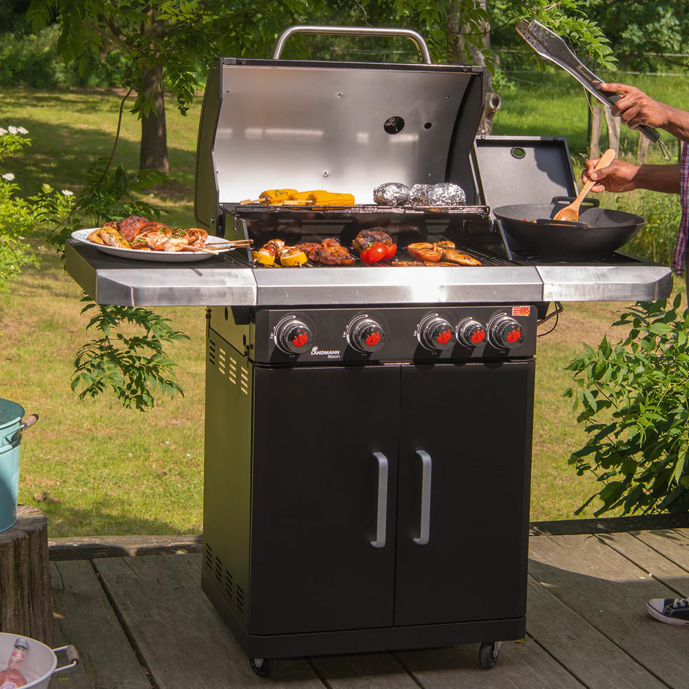 Landmann Rexon Cook 4.1 Gas BBQ - Black