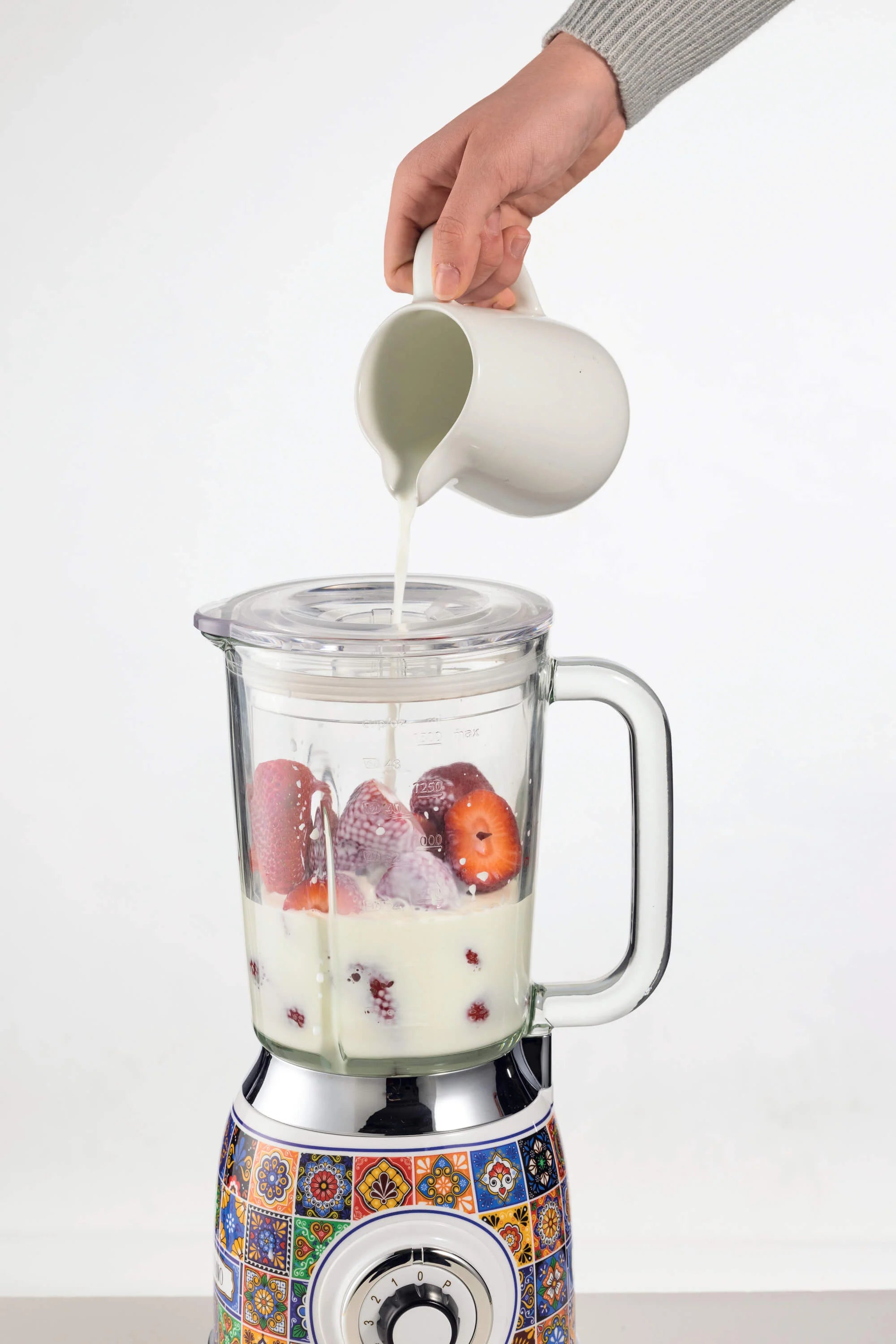 Ariete Blender, 1.5L, 1000W, Glass , Positano