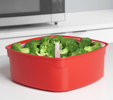 thumbnail image 2 of Sistema Microwave Steamer - BPA-Free Vegetable And Food Steamer With Vent 2 of 5