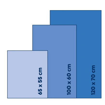 Bathmat Lindano Glacier Grey 65cm