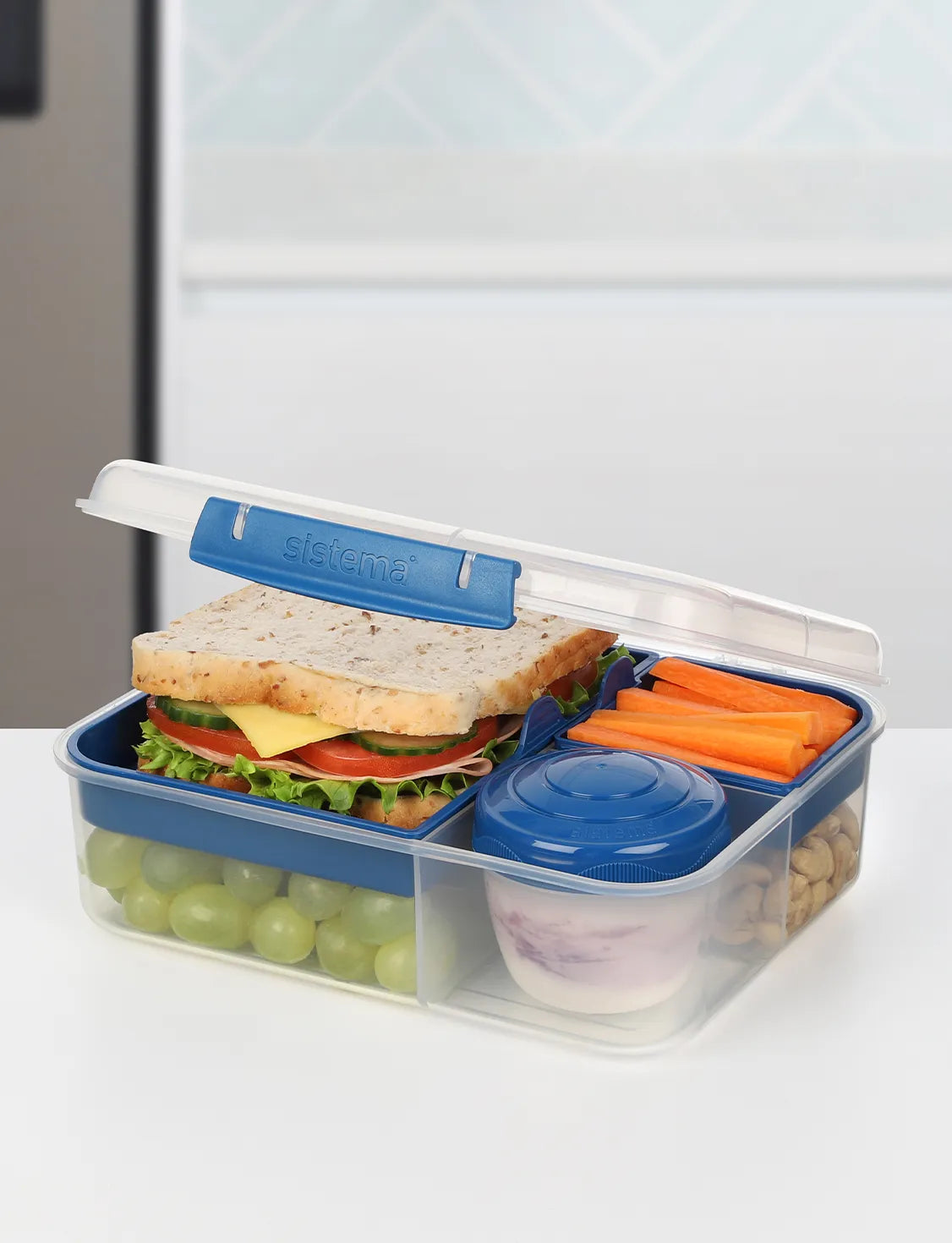 Sistema Bento Lunch To Go with yogurt pot 1.65L