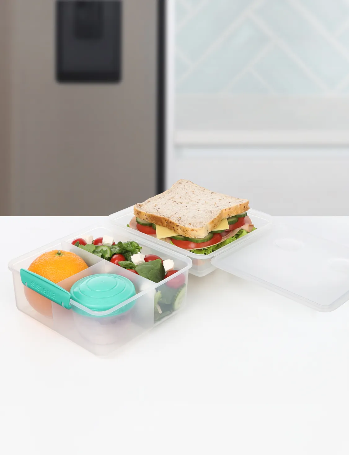 Sistema Lunch Cube Max TO GO with yogurt pot 2L