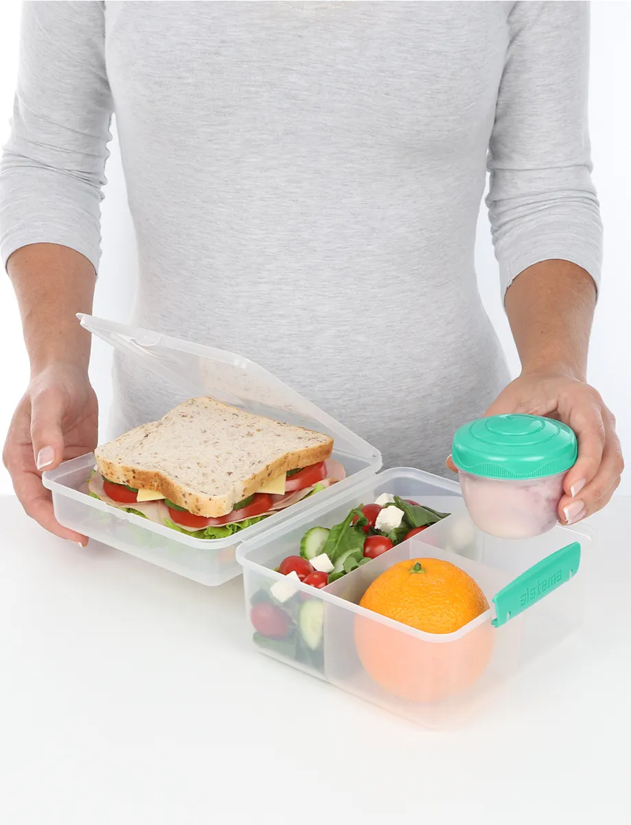 Sistema Lunch Cube Max TO GO with yogurt pot 2L