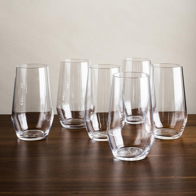 Bormioli rocco electra long drink glass set of 6 - 39cl