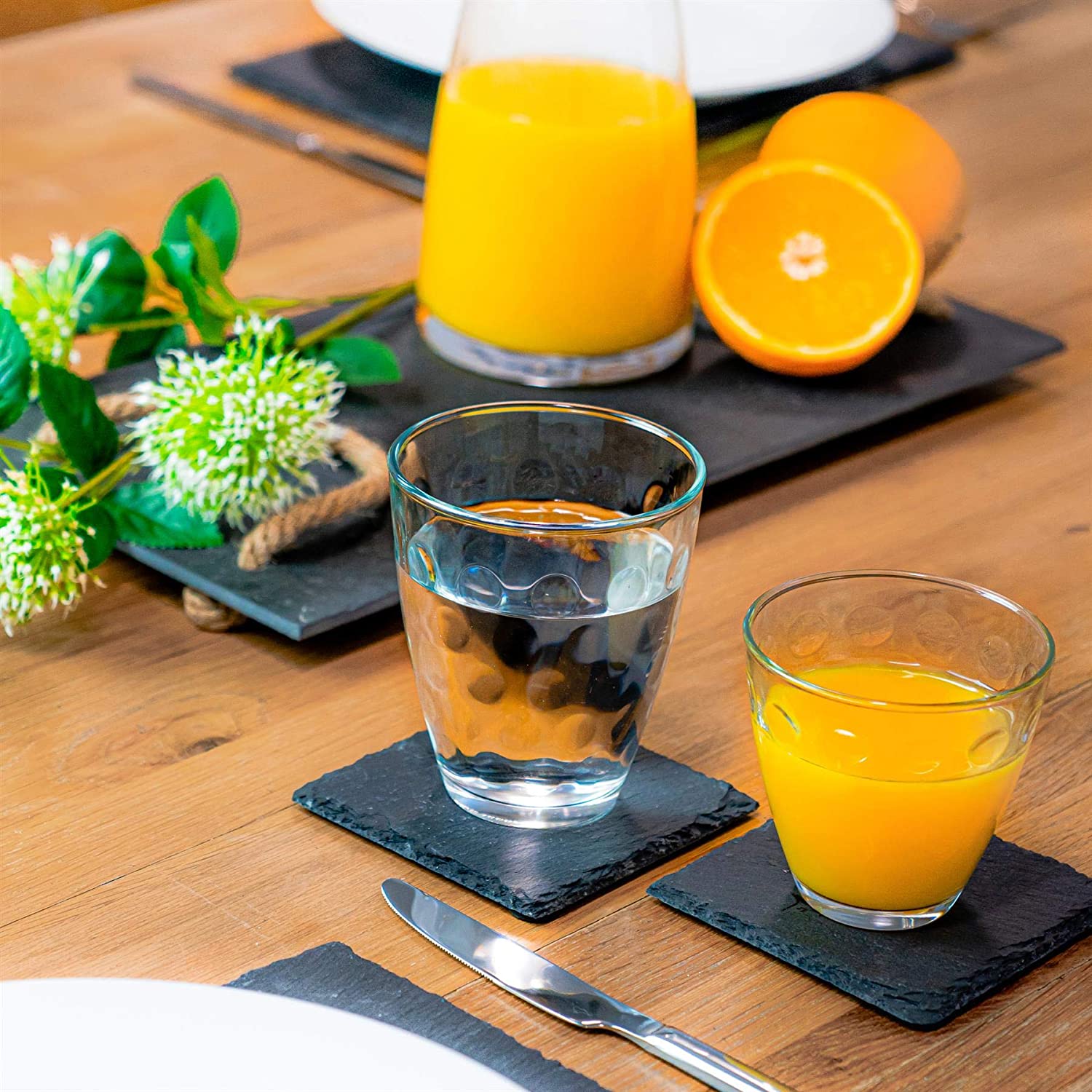 Bormioli rocco dots rocks glass set of 3 - 39cl