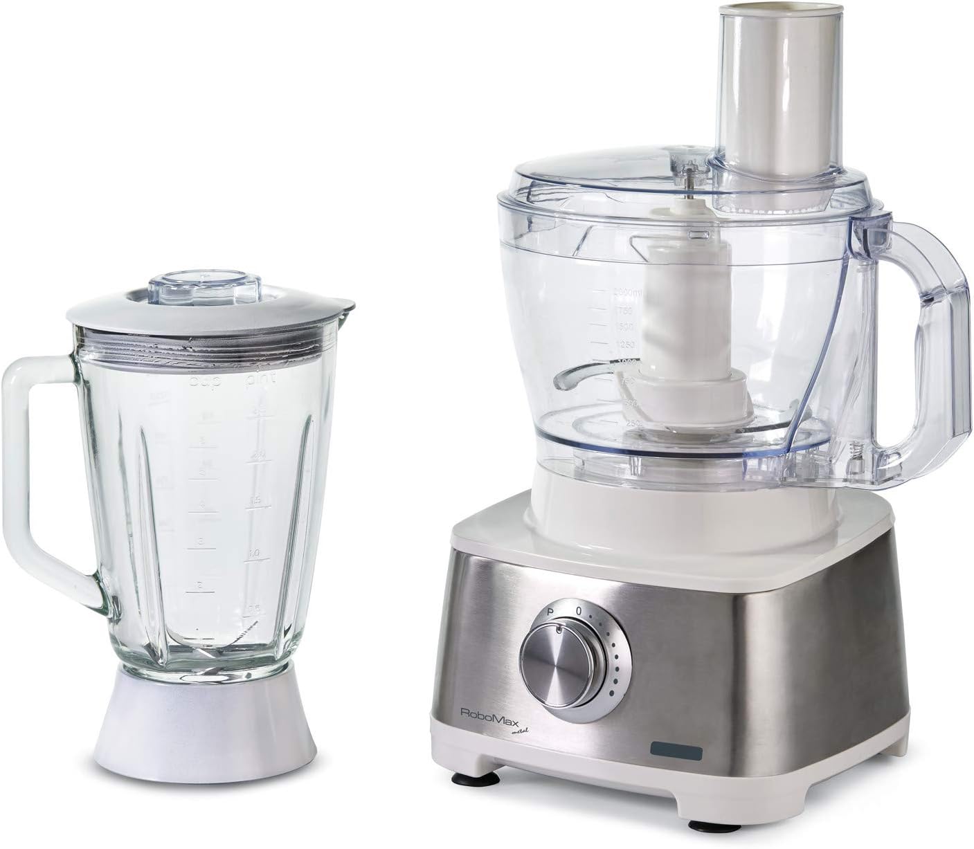 Ariete RoboMax METAL - Food Processor W/Blender&Citrus 3.5L, 2100W