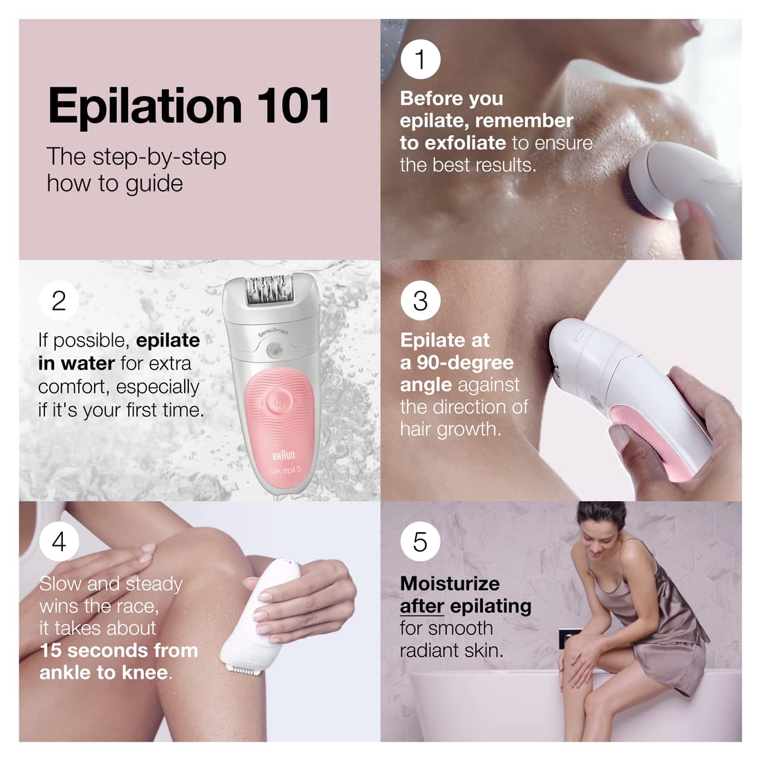 Braun Epilator Silk-épil 5 5-620 - Tamig