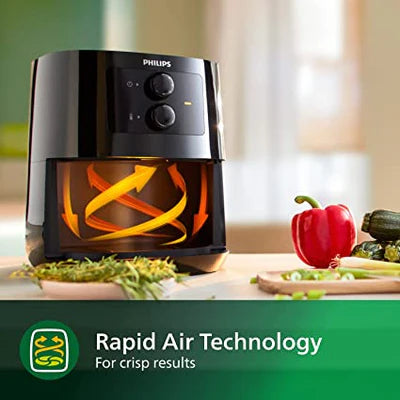 Philips Digital Essential Air Fryer XL,1.2KG, 6.2L, 2000W, HD9270