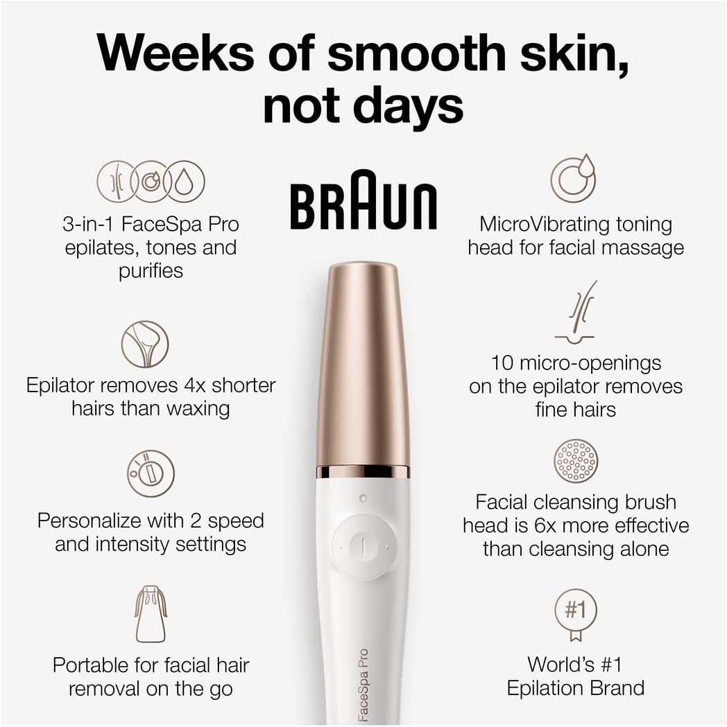 Braun Face Epilator Facespa Pro 911 - Tamig