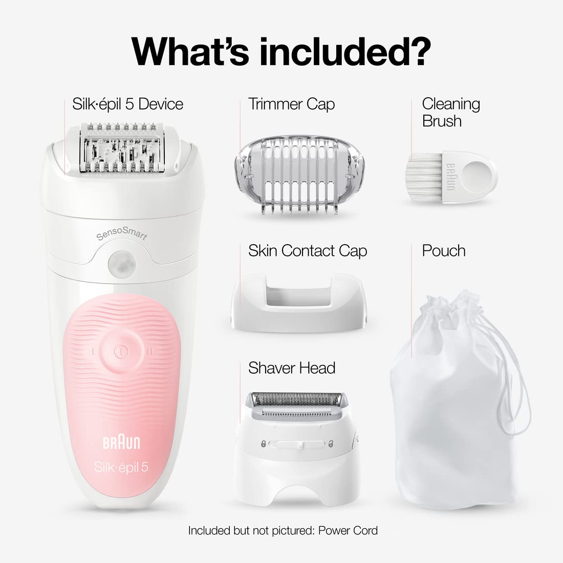 Braun Epilator Silk-épil 5 5-620 - Tamig