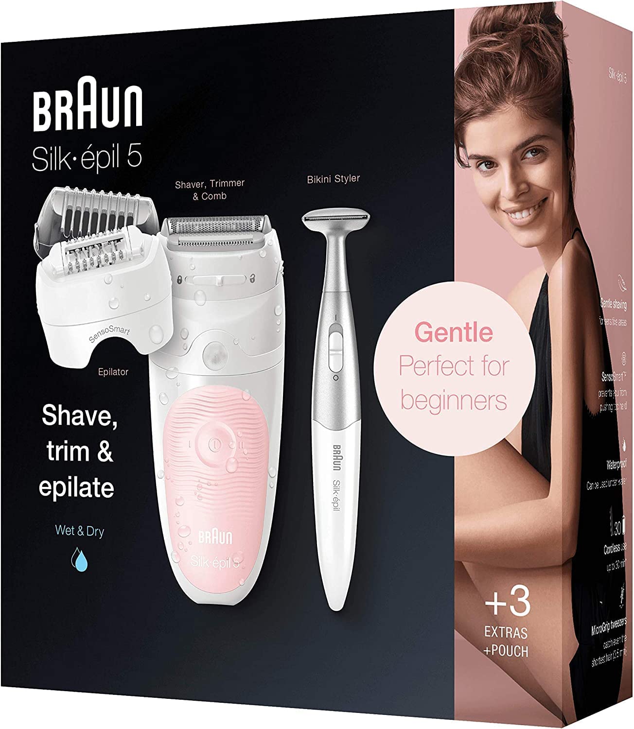 Braun Silk-épil 5-820 Wet & Dry epilator - Tamig