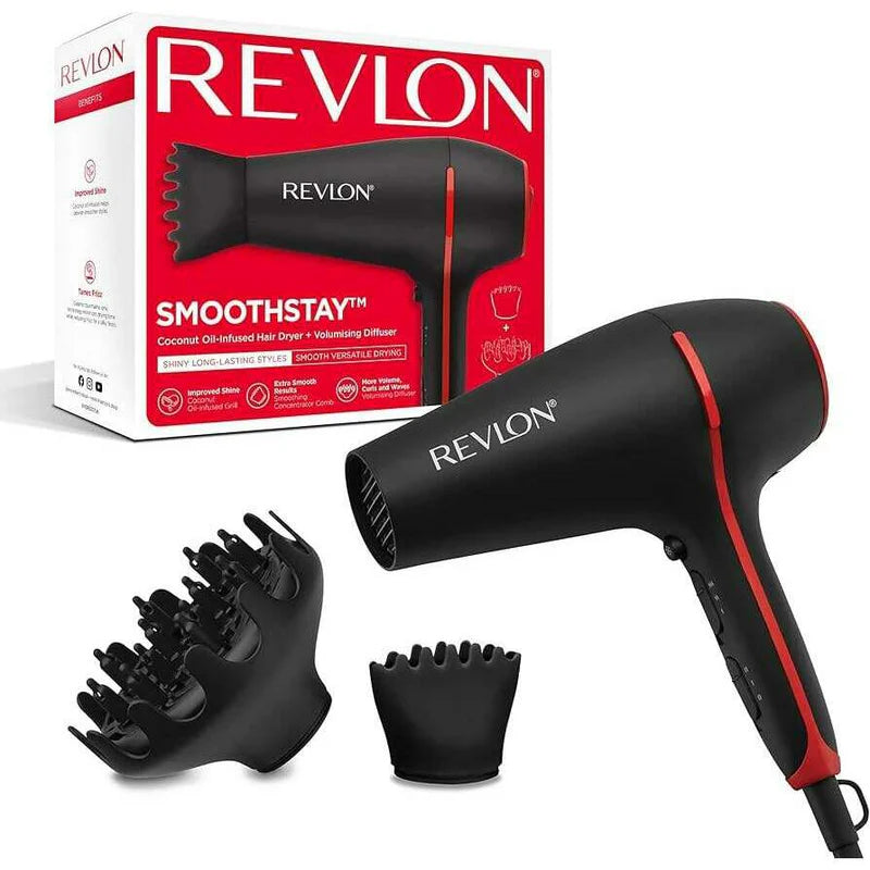Revlon SmoothStay Coconut Oil-Infused Hair Dryer