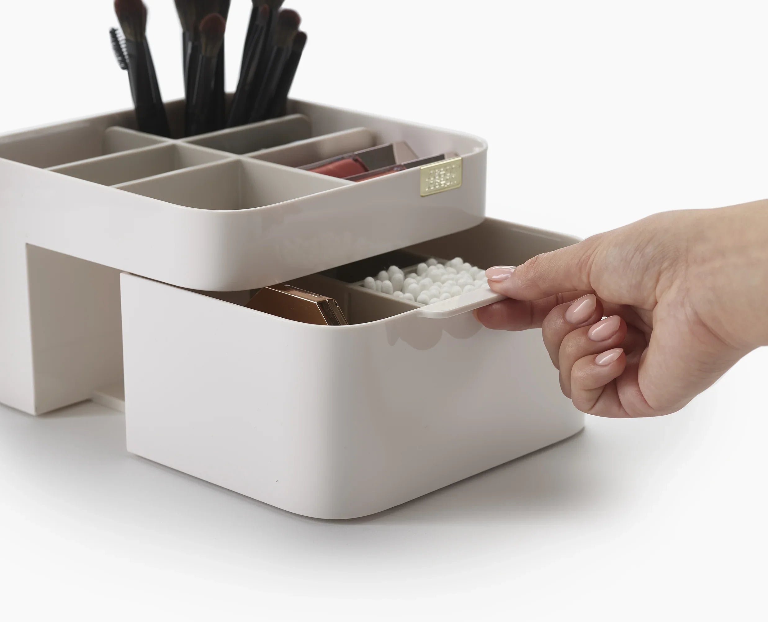 Joseph Joseph Viva Make Me Up Compact Mirror & Makeup Organiser Set