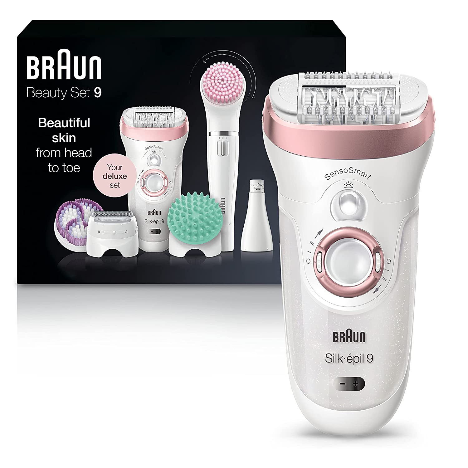 Braun Silk-épil 3 (3-420) epilator with 2 extras including Silk-épil bikini  trimmer