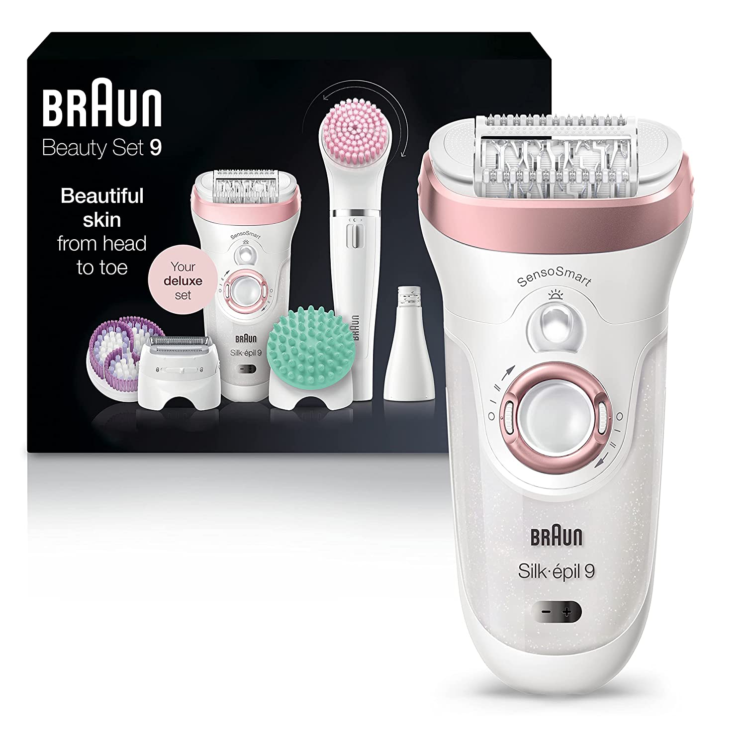 Epilator, Silk·épil 9, Beauty Set SES 9-985 - Tamig