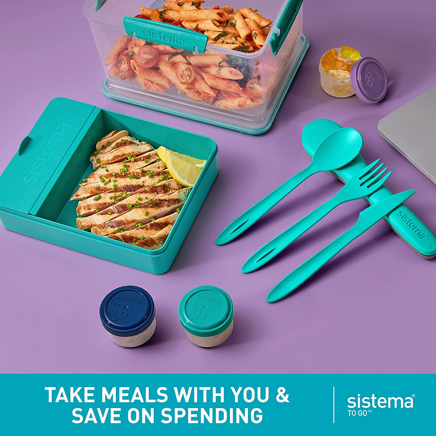 Sistema TO GO lunch tub 2.3L