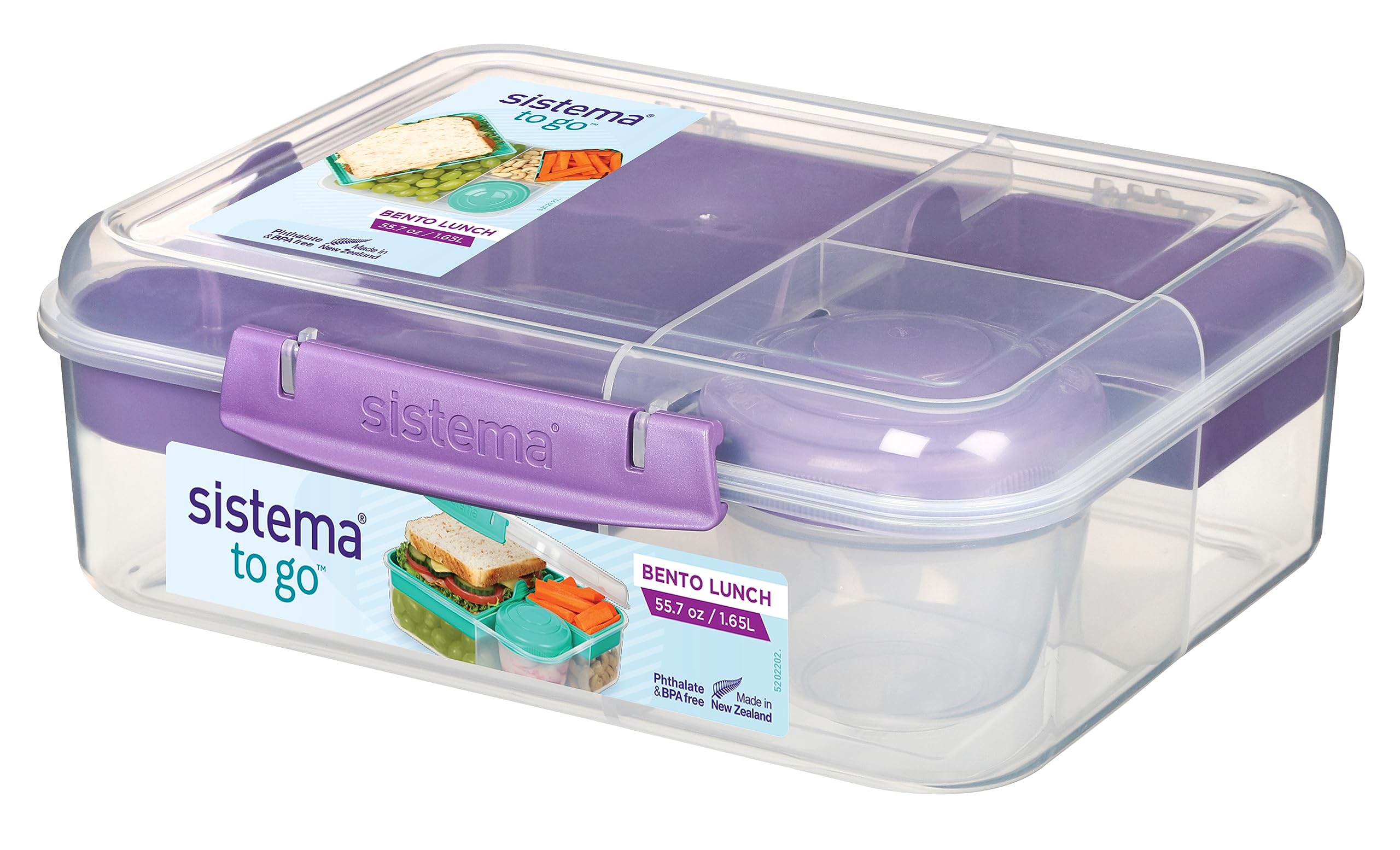 Sistema Bento Lunch To Go with yogurt pot 1.65L