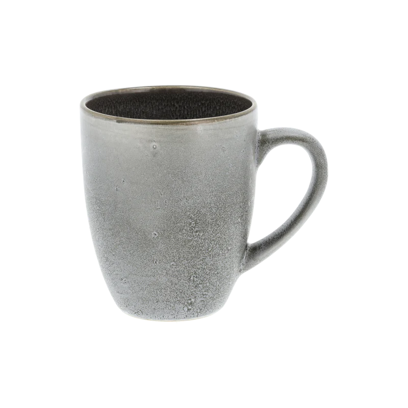 Bitz Living Stoneware Mug With Handle 0.3L Grey/ Grey