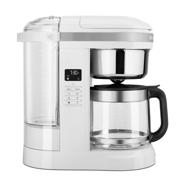 KitchenAid 12-Cup Coffee Maker - White