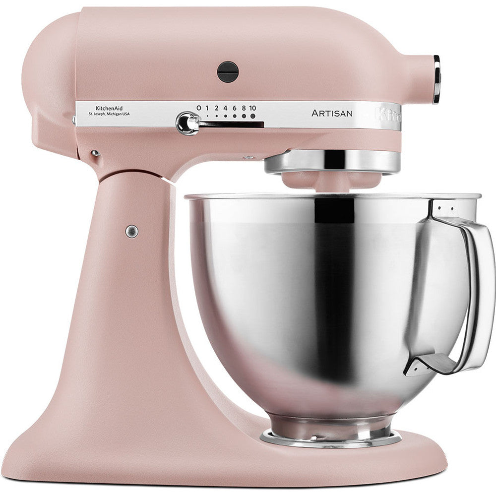 KITCHENAID 4.8 L ARTISAN TILT-HEAD STAND MIXER (FEATHER PINK)