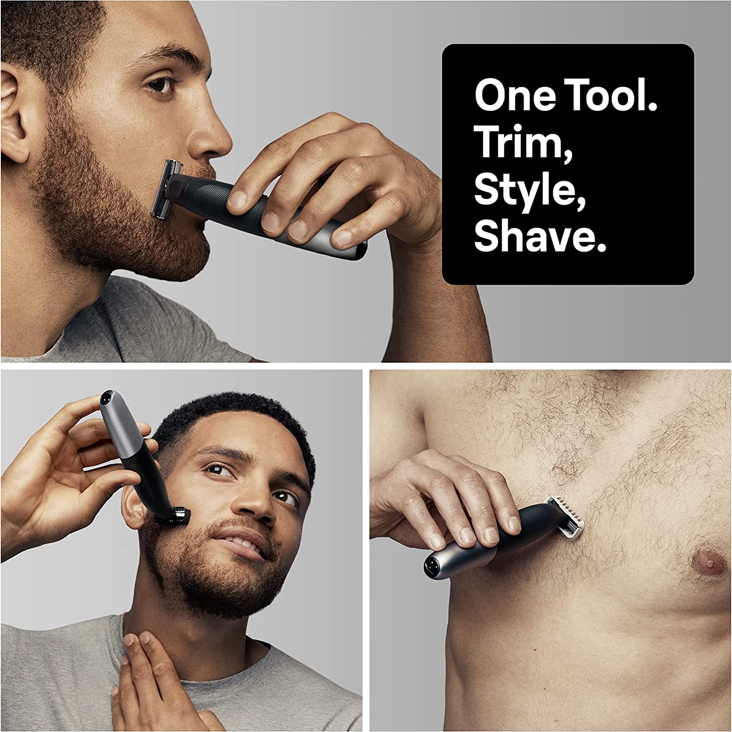 Braun Hybrid Beard & Body Trimmer for Men, XT5200