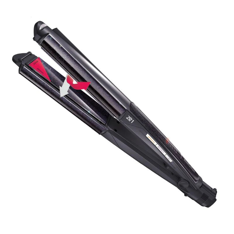 Babyliss Wet& Dry 2 in 1 Curler & Straightener Hair Styler