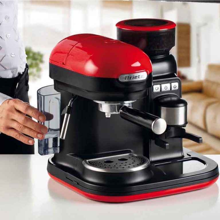Ariete Moderna Espresso Machine with Grinder