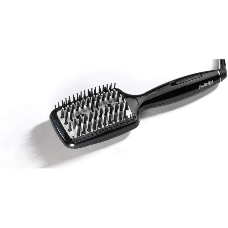 babyliss Heated Brush 3D Liss Brush With Ionic Technology - Black
