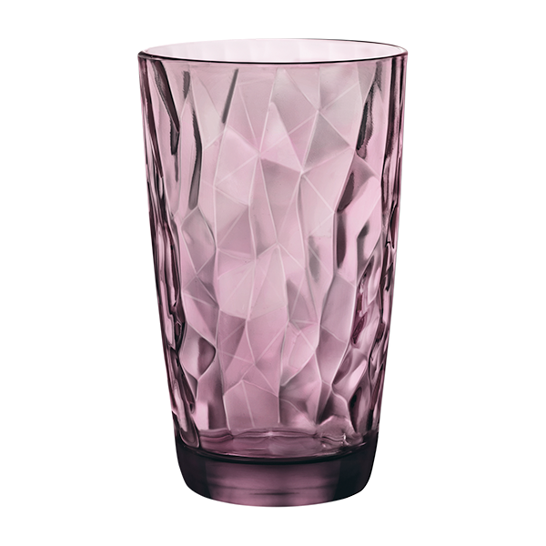 Bormioli Rocco Diamond Cooler Glass 47cl purple (set of 3)