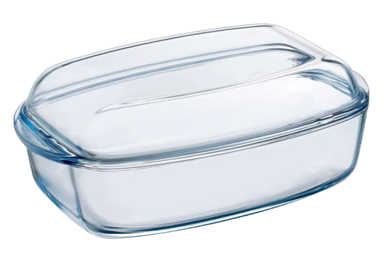 Pyrex rectangular glass casserole dish