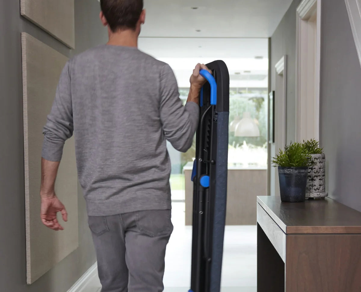 Joseph Joseph Glide Plus Easy-store Ironing Board with Advanced Cover + Free Russell Hobbs Cordless One-Temperature Steam Iron