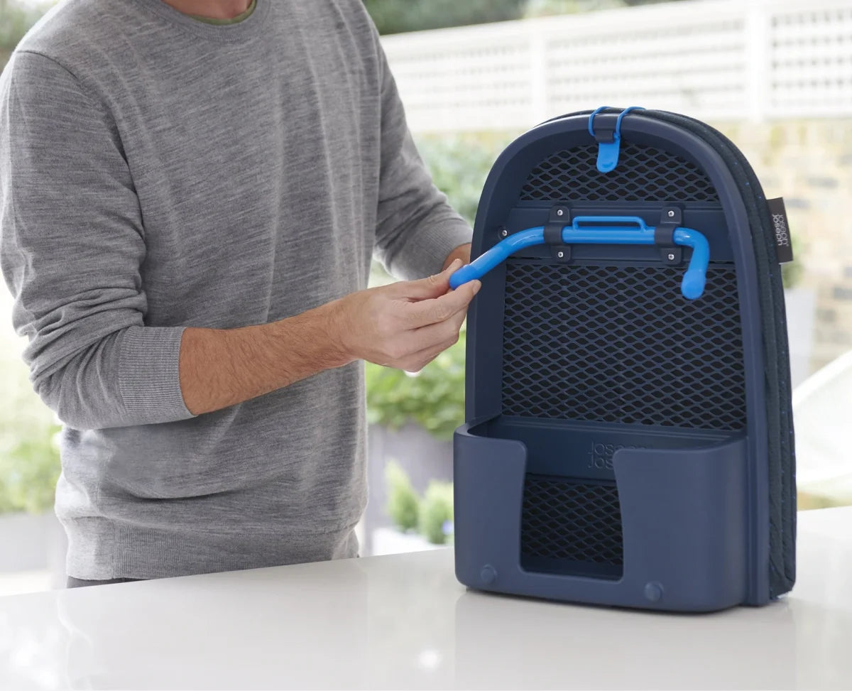 Joseph Joseph Pocket Plus Folding Ironing Board with Advanced Cover