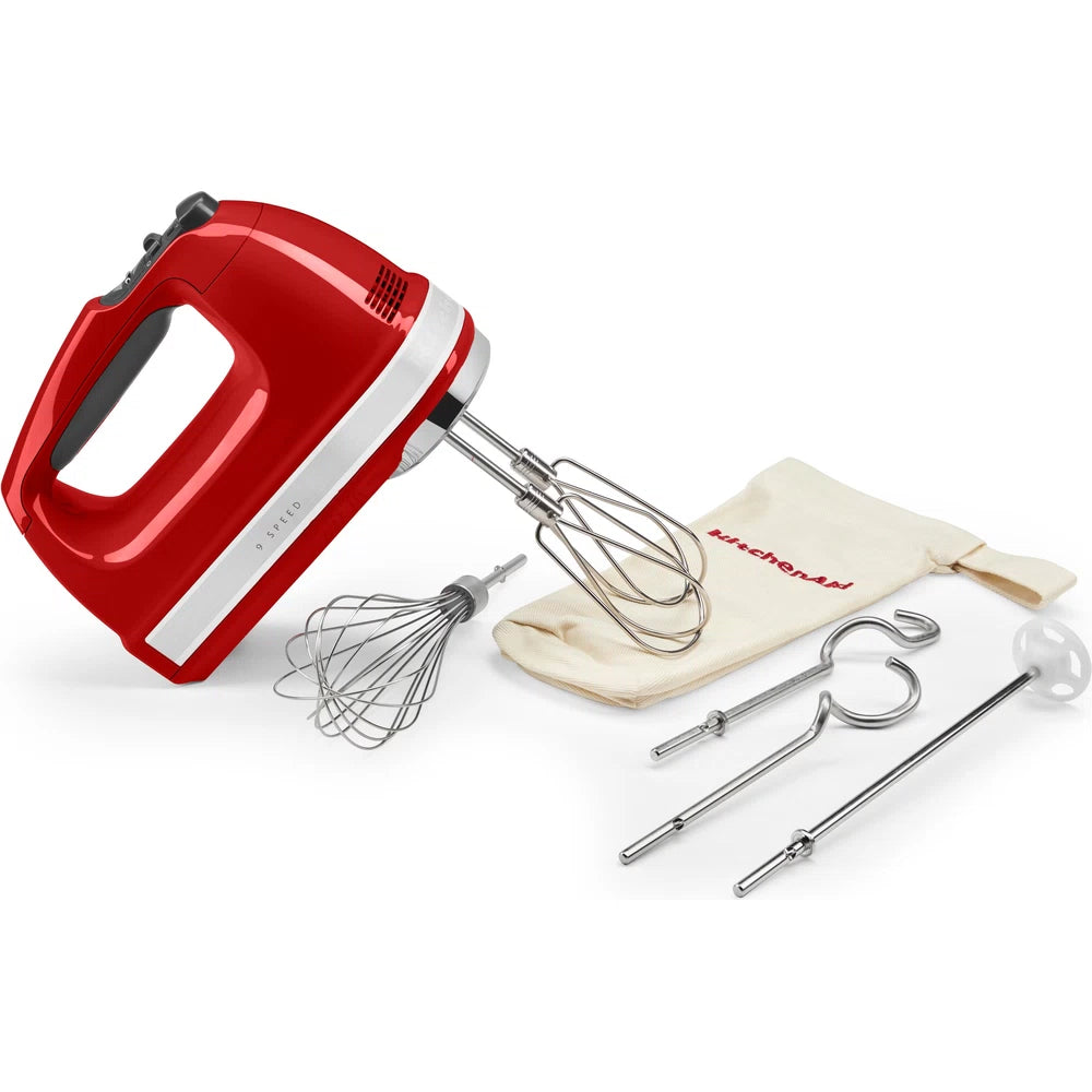 Multi Task Mixer KitchenAid HAND MIXER 9 SPEED - EMPIRE RED