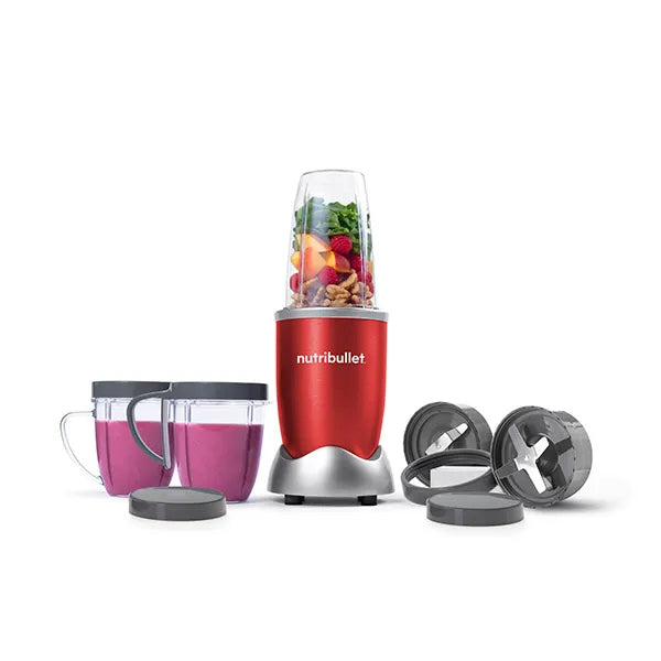 THE NUTRIBULLET BLENDER 600 SERIES 12PCS RED