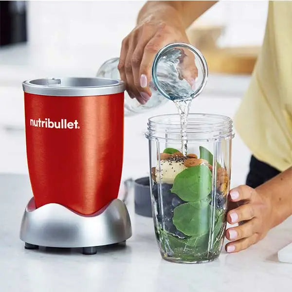 THE NUTRIBULLET BLENDER 600 SERIES 12PCS RED