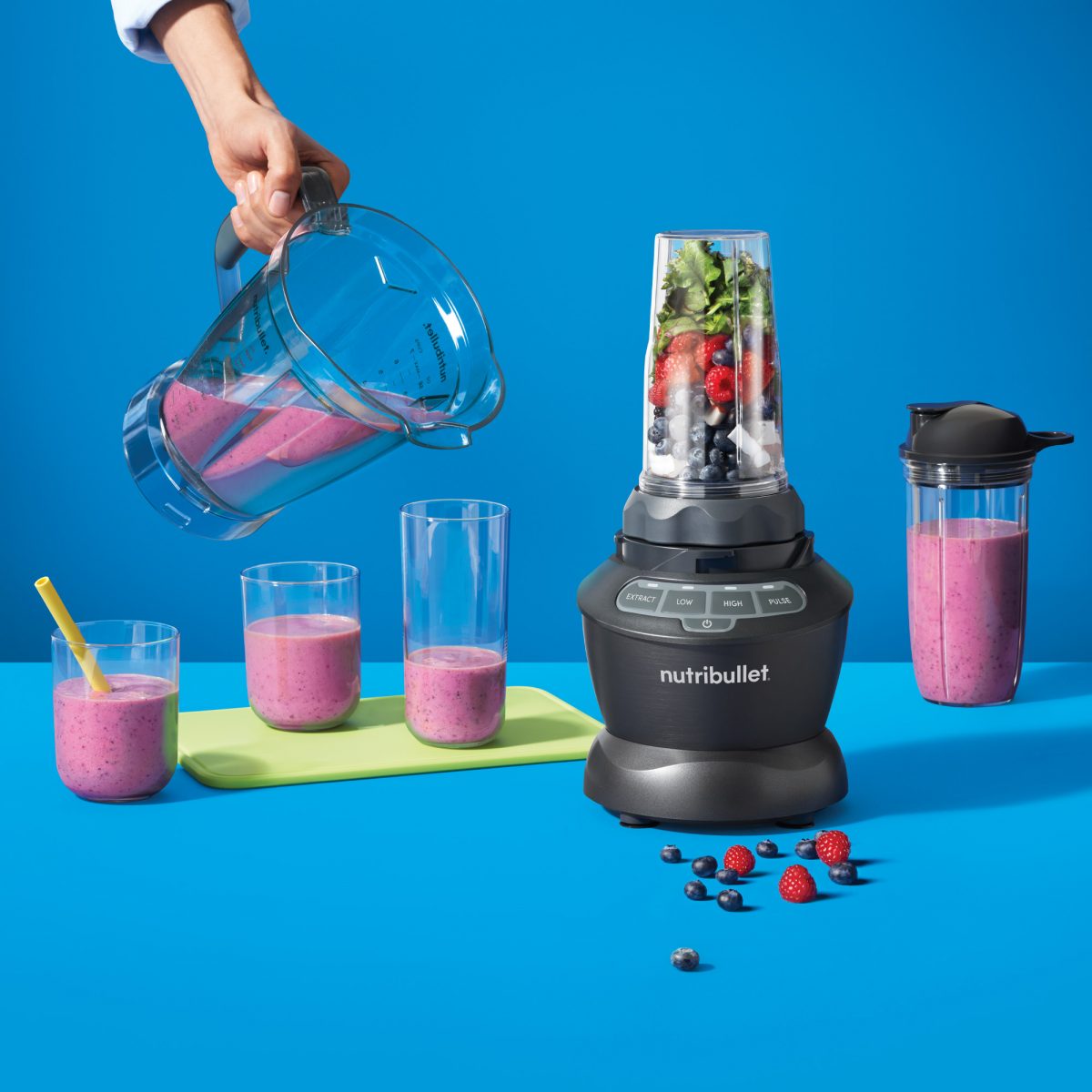 THE NUTRIBULLET FULL SIZE BLENDER COMBO 1000W