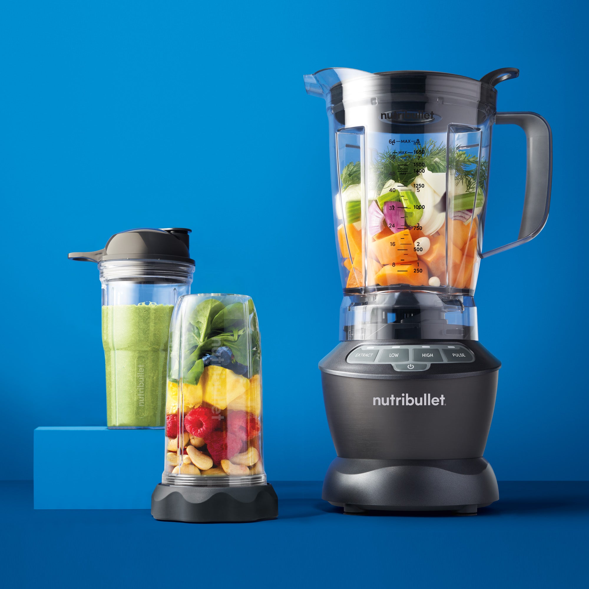 THE NUTRIBULLET FULL SIZE BLENDER COMBO 1000W
