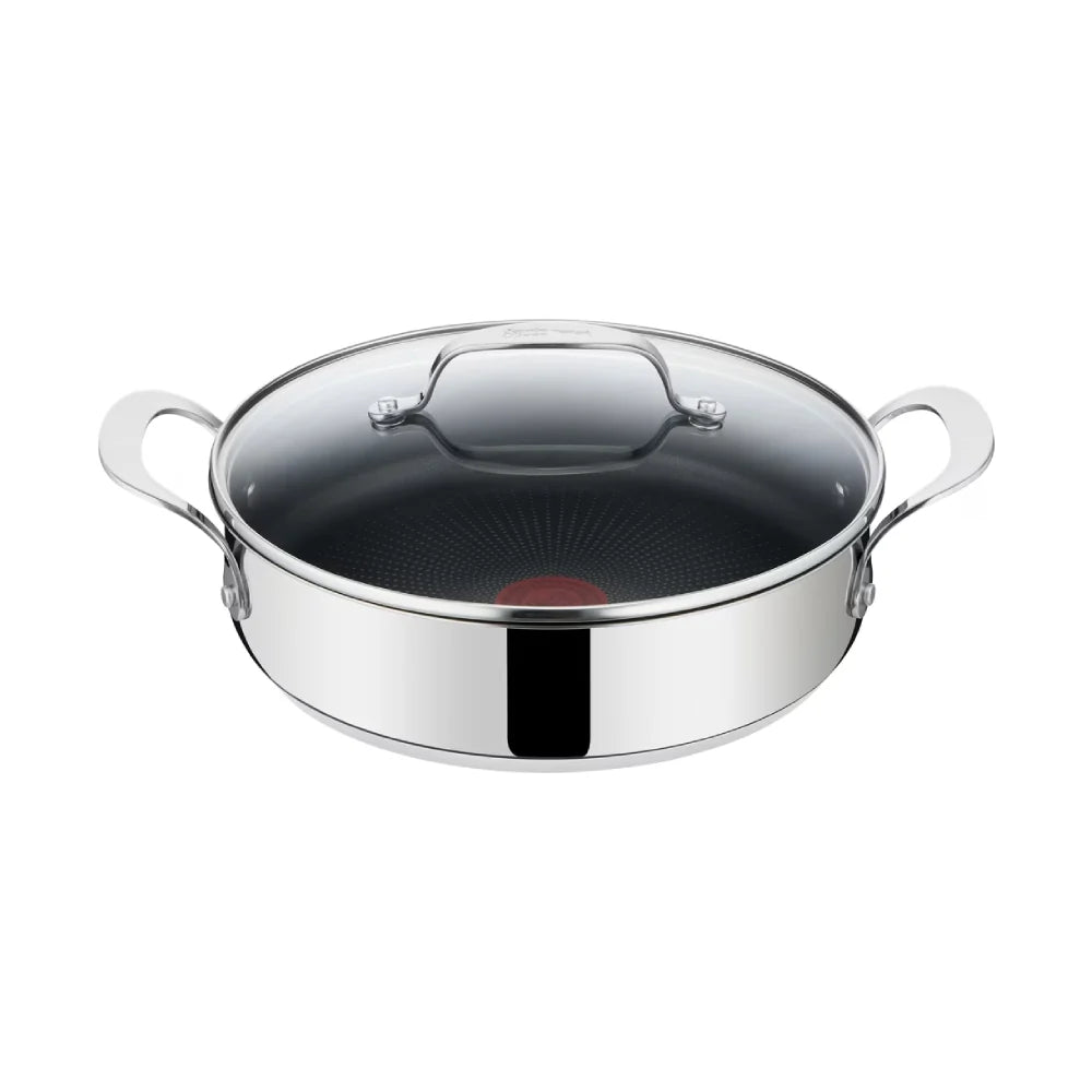 Tefal Jamie Oliver Kitchen Essentials Serving Pan 25cm with Lid | E3147144