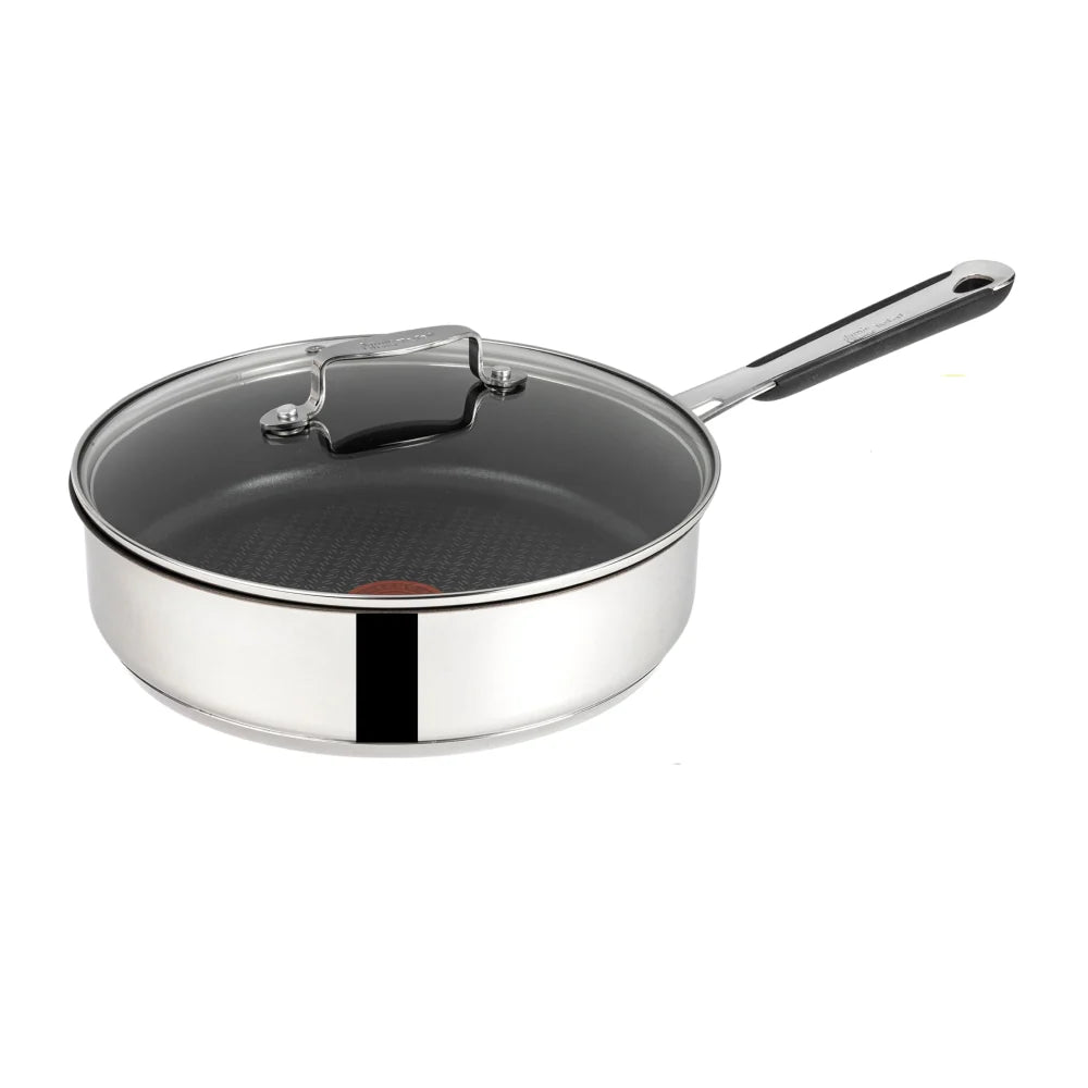 Tefal Jamie Oliver Kitchen Essentials Sauté Pan 25cm with Lid | E3143244