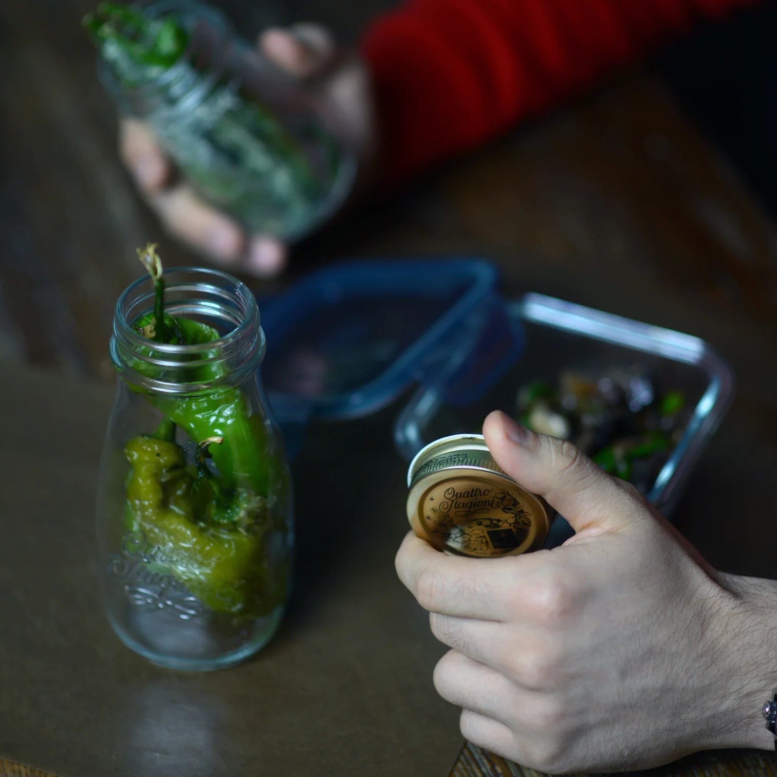 Quattro Stagioni Glass Canning Jars