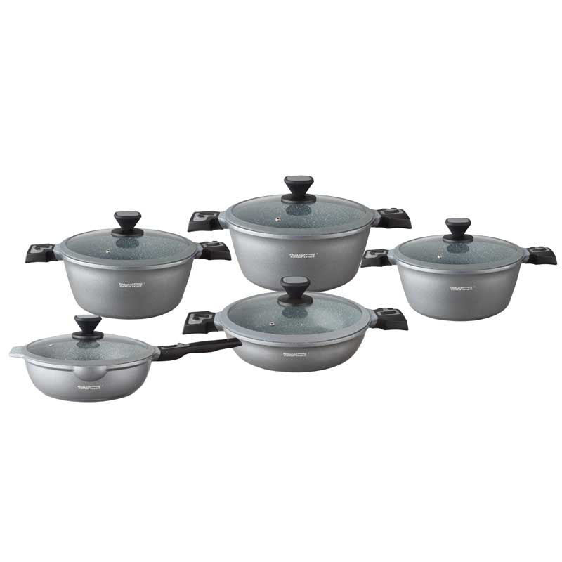 Royal Gourmet Set Cookware Set 10 pcs