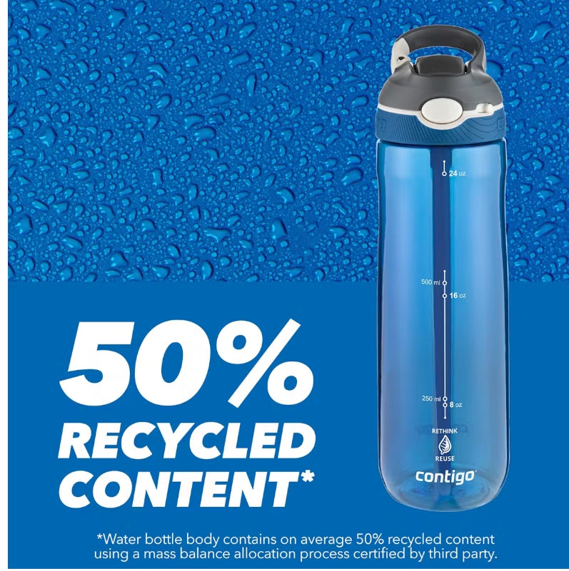 Ashland AUTOSPOUT Water Bottle Tritan Renew, 720 ml (Monaco)