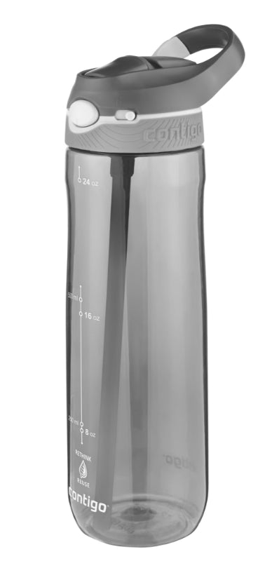 Contigo Ashland AUTOSPOUT Water Bottle Tritan Renew, 720 ml (smoke)