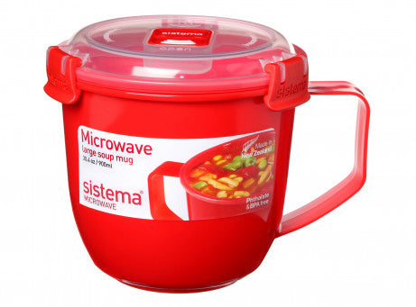 Sistema microwave large soup mug 0.9L