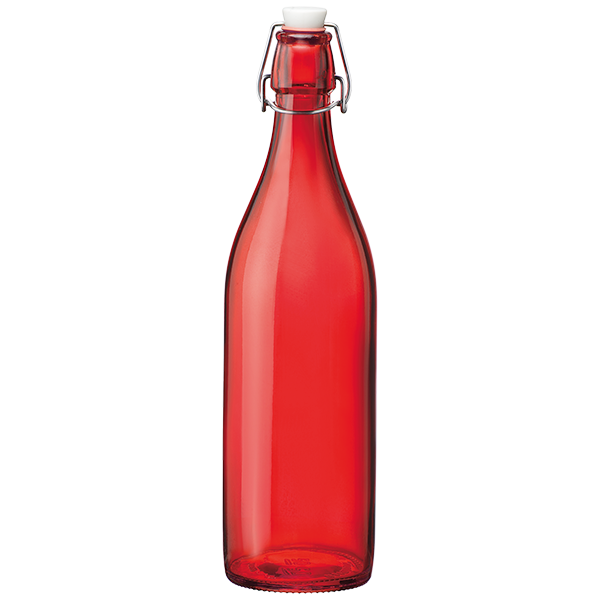 Giara Clear Bottle w/ Hermetic Top, 1 Liter